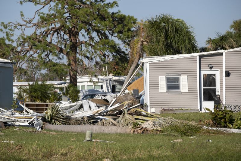 Storm Damage on Exterior Walls